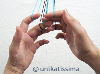 unikatissima Fingerloop Kumihimo Cord